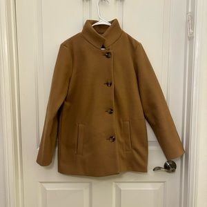 Warm Beige Pea Coat